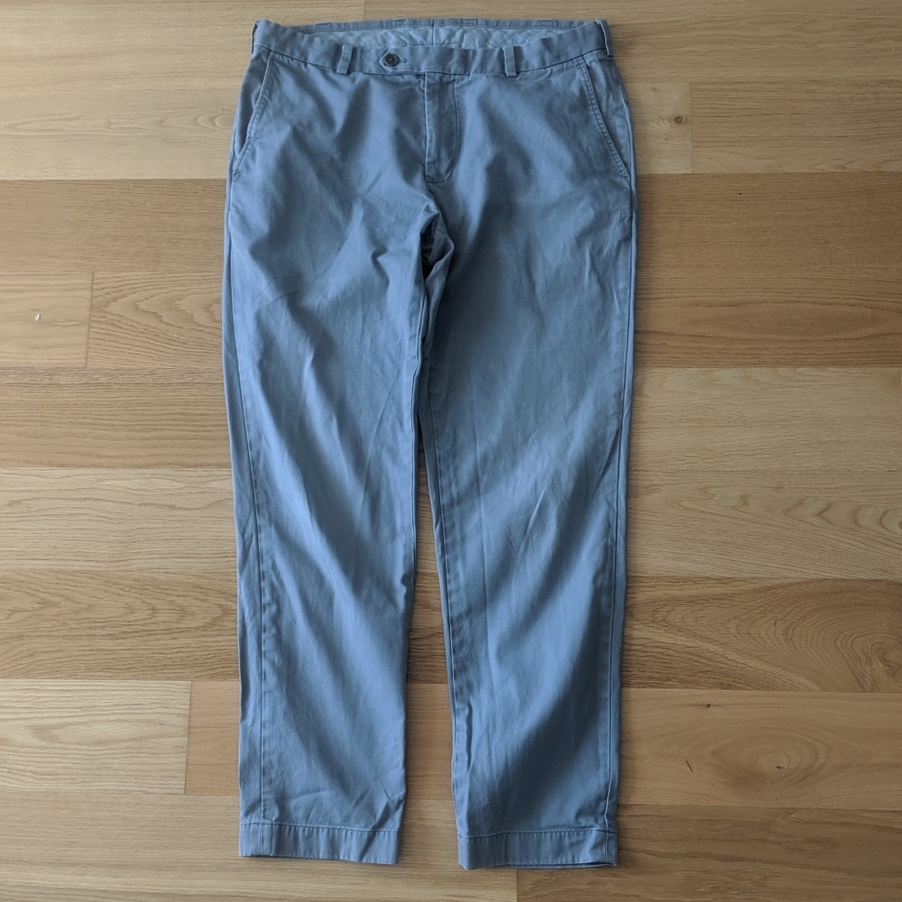 Brooks Brothers Milano W36/L32 Grey Pants